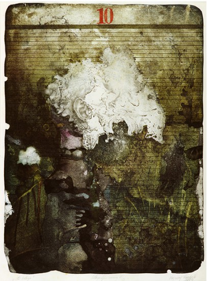 10th of February | colour litography | 1982